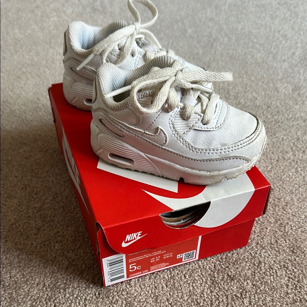 Nike Kids Cream Sneakers